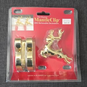The Original Reindeer Mantle Clip Pack of Two